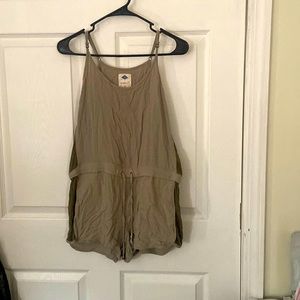 Fashion Nova Olive green Romper